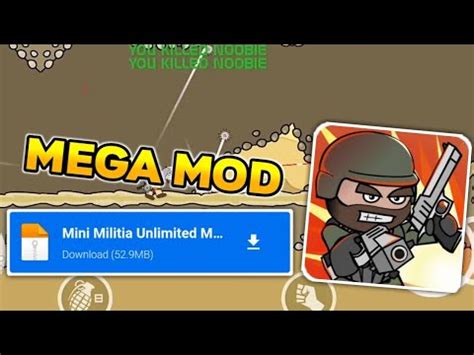 (Cara) Download Mini Militia Mega Mod .